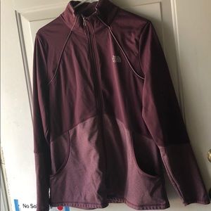 The North Face Women's Maroon/Burgundy Full-Zip Jacket